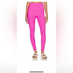 Beach Riot - Ribbed Ayla Legging Fuchsia Size Small